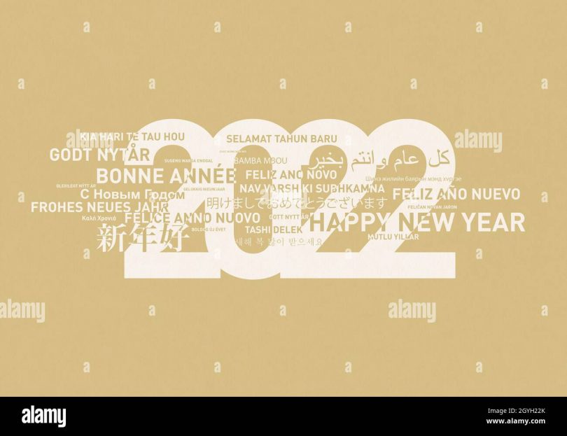 01012022 felice-anno-nuovo-2022-carta-dal-mondo-in-diverse-lingue-sfondo-beige-2gyh22k